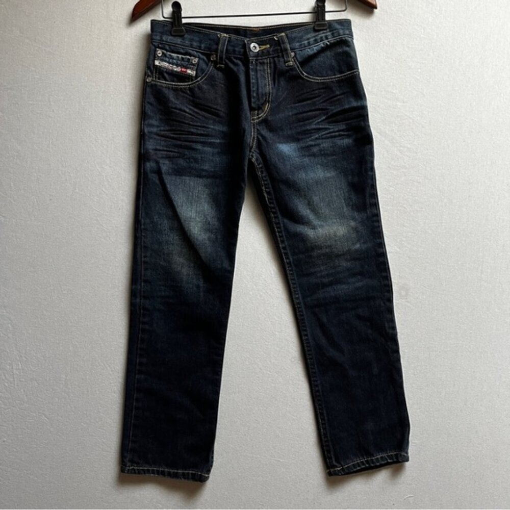 Diesel Cardiel Boys Cotton Denim Straight Leg Jeans 10